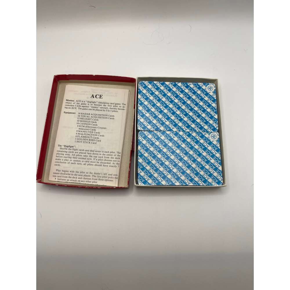 Vintage ACE Card Game Westinghouse 1981 Complete Card Deck w Box & Instructions - Picture 3 of 7